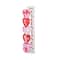 Glitzhome® 36" Valentine's Lighted Wooden Stacked Heart Porch Decor with Timer